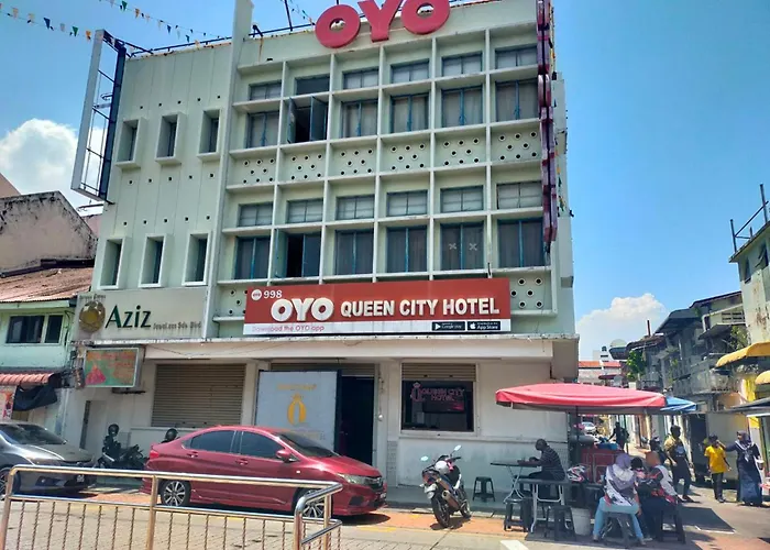 Hotel O Ghc Near Penang Street Art Formerly Queen City Hotel